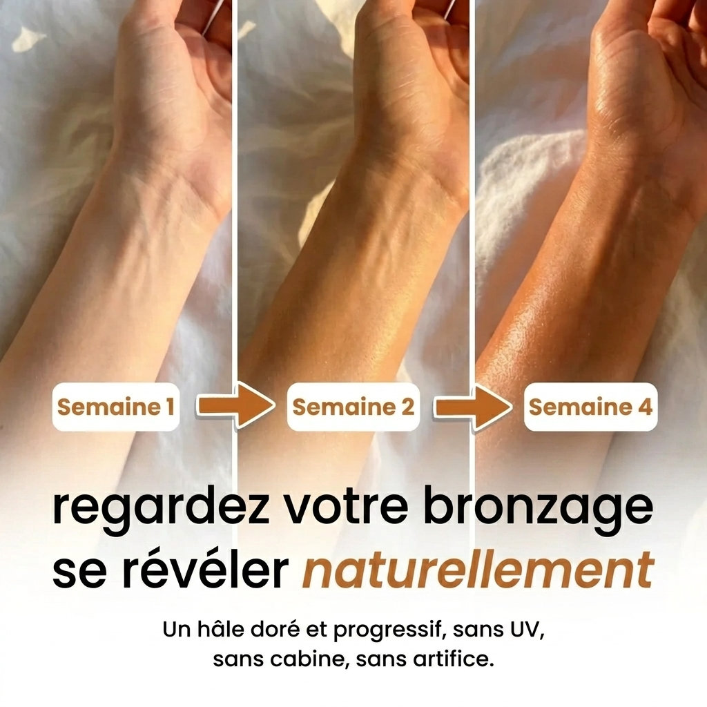 Avantages des Gouttes auto-bronzantes